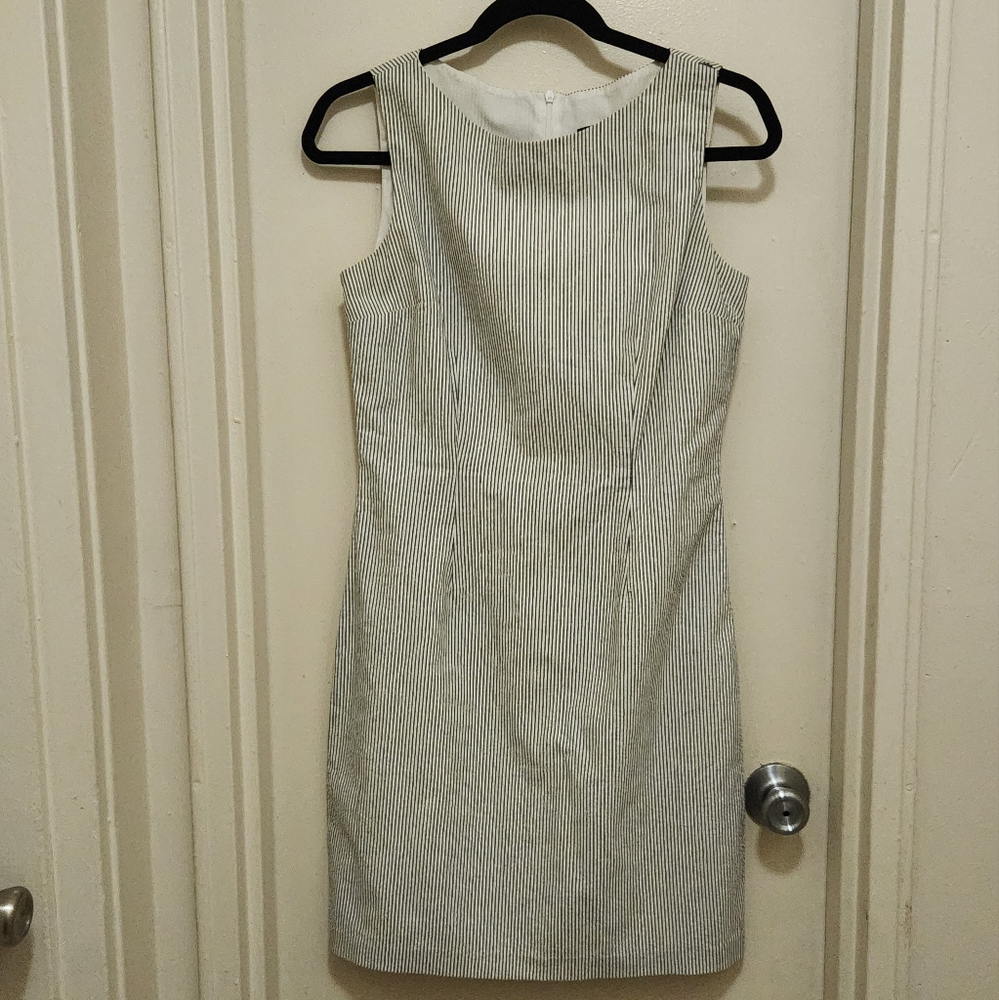Moda International 100% Cotton Full Lined Sheath Dress - Picture 2 of 7